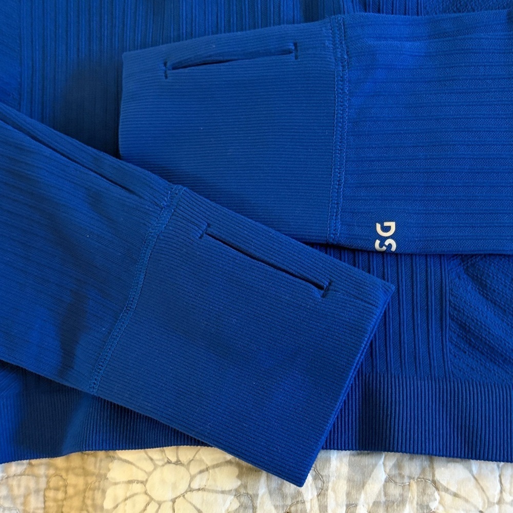 DSG Momentum Seamless 1/4 Zip ~ Size Small ~ Team Royal Blue - Picture 6 of 10